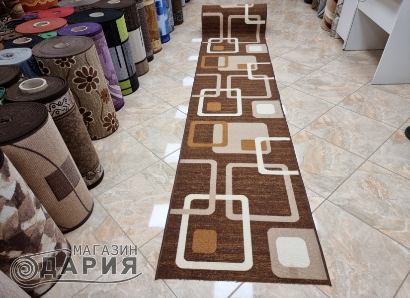 Мокетена пътека ERIKA 8024 brown